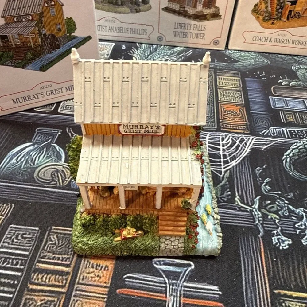 Liberty Falls Miniature Buildings For Train Sets Villages Lot Of 14